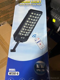 Poulična lampa solarna /led vonkajšie svetlo - 3