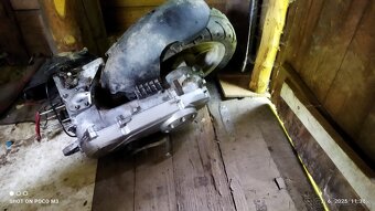 Predám hyosung sf 50 na dieli - 3
