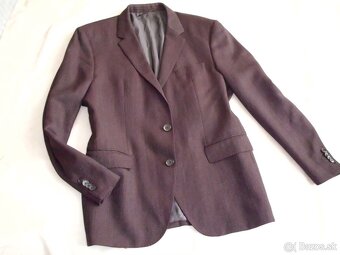 Hugo Boss pánske vlnené sako  L - 3