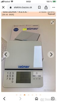 Nutričná váha ZELMER - N.O.V.Á. - 3