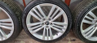 Predám elektrony original Škoda Sirius, 5x112 7,5Jx18 ET 46 - 3