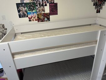 Poschodova postel biela - 3