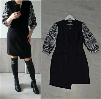 Sakové elegantné šaty v.40 - 3