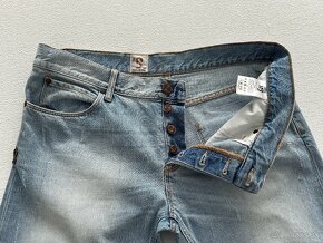 Pánske,kvalitné džínsy MET - Made in Italy - veľkosť 36/34 - 3
