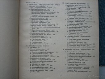 Činnost a poznávání, Josef Linhart. psychológia pedagogika - 3