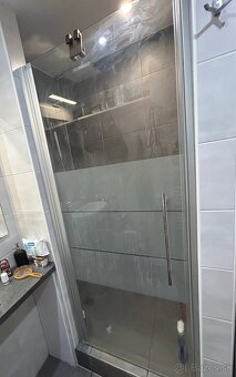 Modena sklenene dvere do sprchovacieho kuta 80x195 cm - 3
