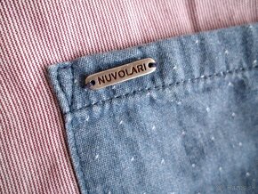 Nuvolari Italy pánska slim košeľa M - 3