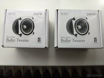 Predám kvalitné 2xvýškové repráky 200w 8 Ohm(nové) - 3