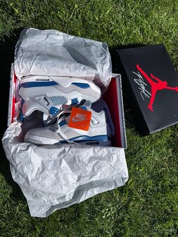 Air jordan retro 4 military blue 43 - 3