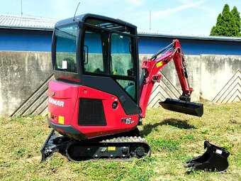 pásové rýpadlo YANMAR SV15VTminibager ( 1,7 ton ) záruka - 3
