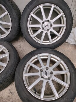 4ks alu disky orig. AEZ 5x112 R17 pneu 215/55 r17 - 3