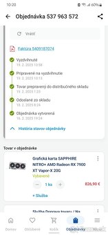 Nová SAPPHIRE NITRO+ AMD Radeon RX 7900 XT Vapor-X 20G - 3