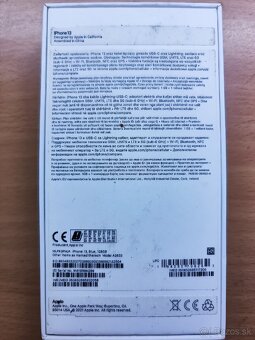 Predám Apple iPhone 13 128GB Blue ukážkový stav - 3
