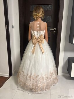 Dievčenské spoločenské šaty v.150-155 cm - 3