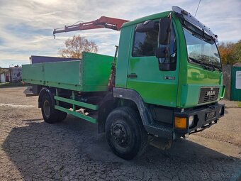 MAN 8.163 4x4 valník + FASSI F45A.22 - 3