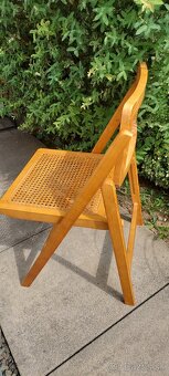 Zara home dizajnová ratanová stolička - 3