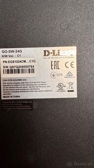 D-Link GO-SW-24G + D-Link DGS-105 - 3