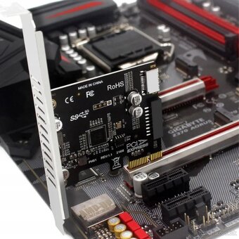 Rozsirujuca karta PCI-E na USB C 3.0 - 3