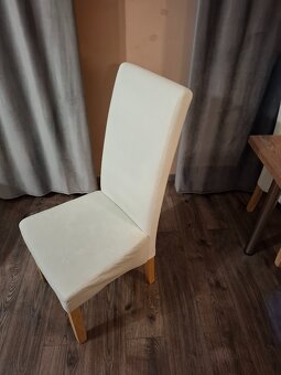 Biele jedálenské stoličky - 3