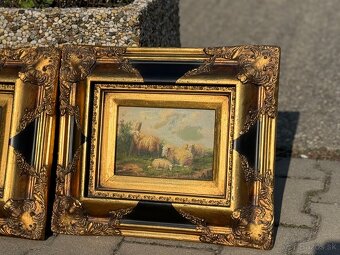 Starozitne luxusne obrazy (zvierata) - 3