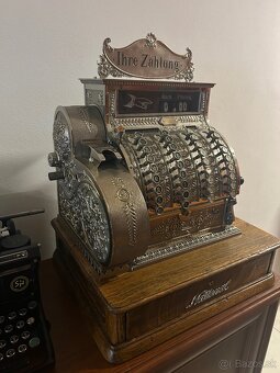 Starožitná mechanická pokladňa - 3