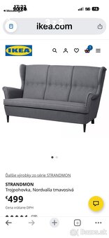 Ikea 3 sedačka - 3