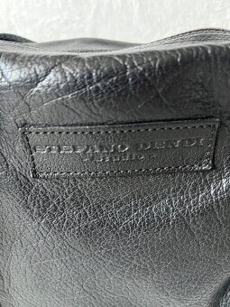 Crossbody kozena kabelka Stefano Dendi Studio. Farba cierna. - 3