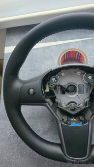 volant TESLA model 3 , Tesla Y - vyhrievany - 3