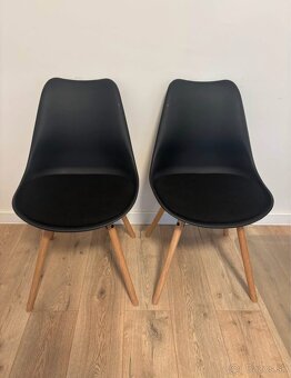 IKEA stôl “Lisabo” + Jysk jedálenské stoličky 5 ks - 3