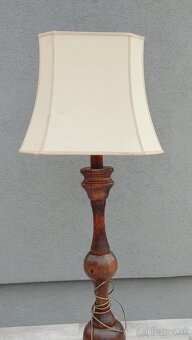 Lampa stojacia – rustikálna. - 3
