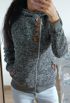 Mikina na zips - 3