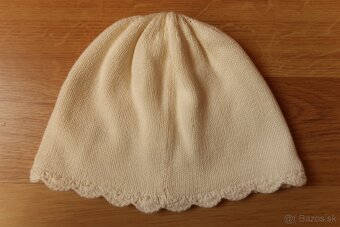 Dievčenská biela čiapka NEXT 86 NOVÁ - 3
