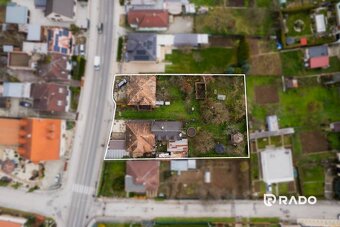 RADO | Pozemky s dvoma domami na prestavbu alebo novostavbu - 3