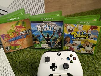 Xbox One S,Kinect, 1 ovládač a 5 pohybových hier v cene - 3