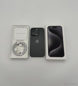iPhone 15 Pro 512GB Black Titanium + ZÁRUKA - 3