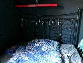 KOVOVÁ posteľ 160x200 cm - 3