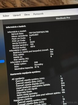 Apple Macbook Pro 14 M1, 16GB, 512GB, 206 cyklov - 3