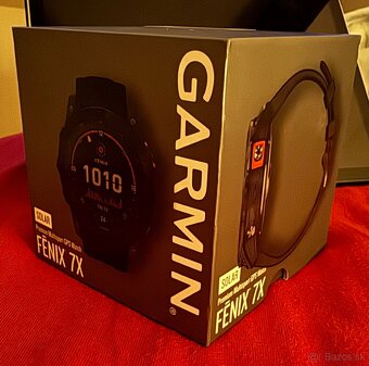 Garmin Fenix 7X Solar Slate Gray/Black Band - 3