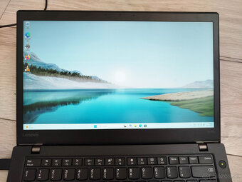 notebook Lenovo T470s - Core i7-7500u, 16GB, QHD, W11 - 3