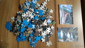 Puzzle - tučniaky, viadukt - 3