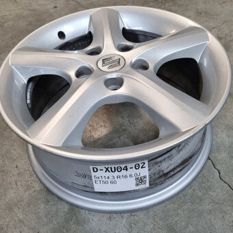 Hliníkové Suzuki disky 5x114,3 R16 6J ET50 - 3