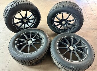 Dunlop zimne pneumatiky 265/55 R19 s alu diskami - 3