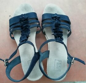 Sandále, topánky na klinovom opätku - 3