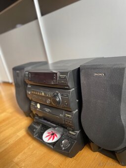 Veža Sony XB3 5X CD rádio aux DJ mix - 3