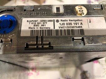 VW Radio Navigation System MCD - 3