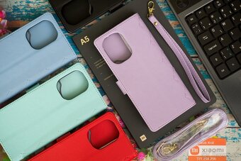 Zatváracie puzdro s 2 pútkami pre Xiaomi, Redmi i Poco - 3