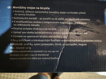 Montážny stojan na bicykel - 3