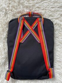 Batoh Fjällräven Kanken čierny rainbow - 3