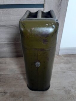 USA QMC jerrycan vojenský kanister Wheeling 1943 WW2 - 3