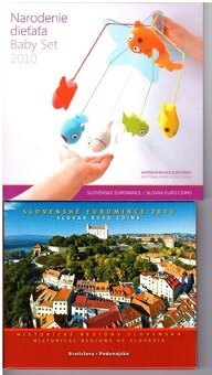 Sady slovenských euromincí BU - 3